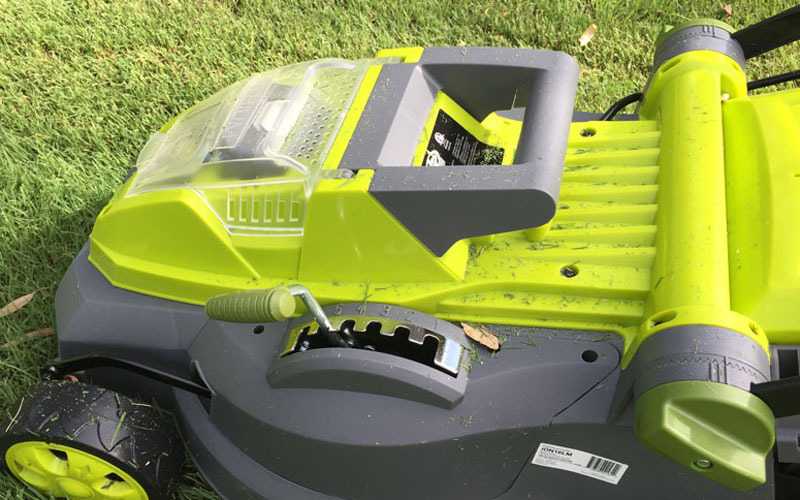 SunJoe Cordless Lawn Mower Lift Handle