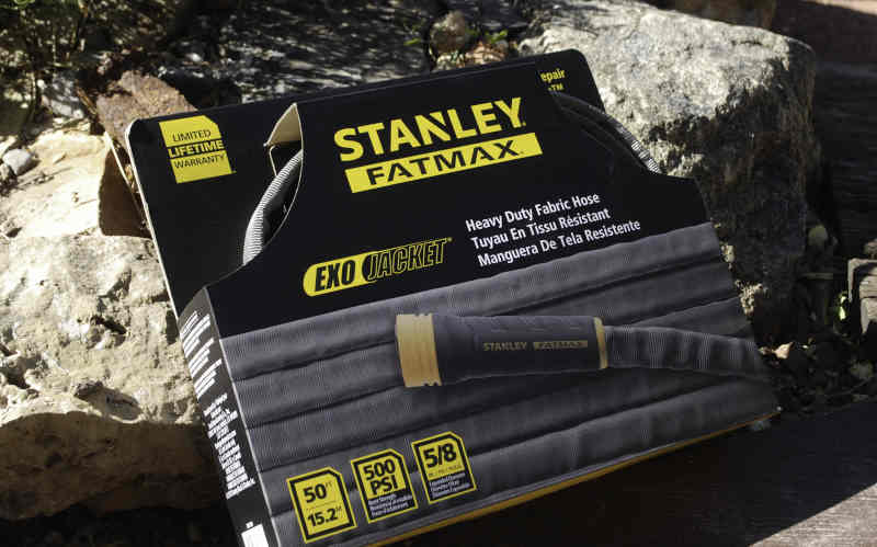 stanley fatmax exojacket hose in packaging