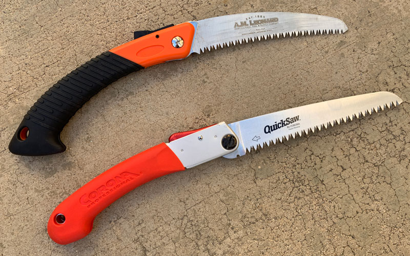 AM Leonard Folding Hand Saw A700 straight and curved blades