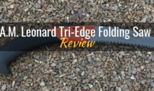 A.M. Leonard Tri-Edge Folding Saw (A700): Product Review