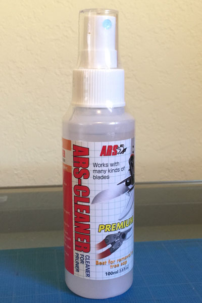 ARS cleaner for sap removal