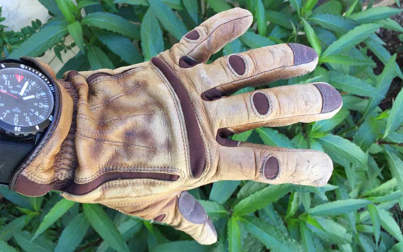Lycra flex zones on Bionic Tough Pro gloves