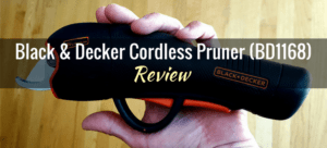 Black & Decker Cordless Pruner BD1168 Featured