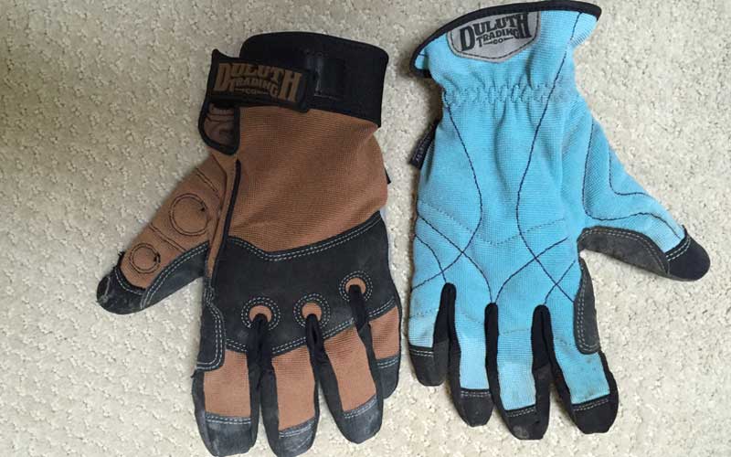 men's and women's work gloves from Duluth Trading