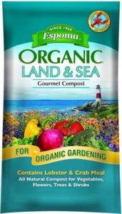 Espoma Organic Land and Sea Gourmet Compost with Lobster & Crab Meal
