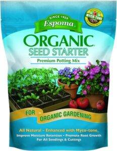 Espoma Organic Seed Starter Premium Potting Soil Mix