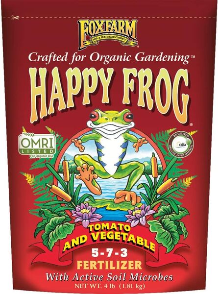 FoxFarm Happy Frog Tomato and Vegetable Fertilizer Mix
