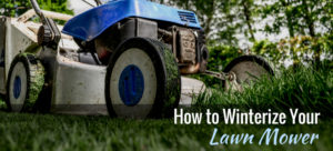 5 steps to winterize your lawn mower
