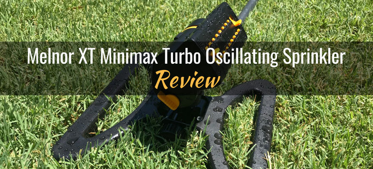 Melnor XT minimax turbo oscillating sprinkler featured image