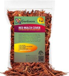 Gardenera Premium Red Mulch Cover