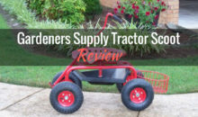 Deluxe Tractor Scoot from Gardener’s Supply Company: Product Review