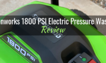 Greenworks 1800 PSI Electric Pressure Washer (GPW 1803): Product Review