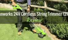 Greenworks 12” 24V Cordless String Trimmer (21342): Product Review