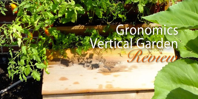 review of the Gronomics vertical planter