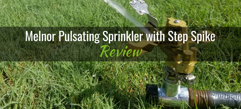 Melnor Pulsating Sprinkler with step spike
