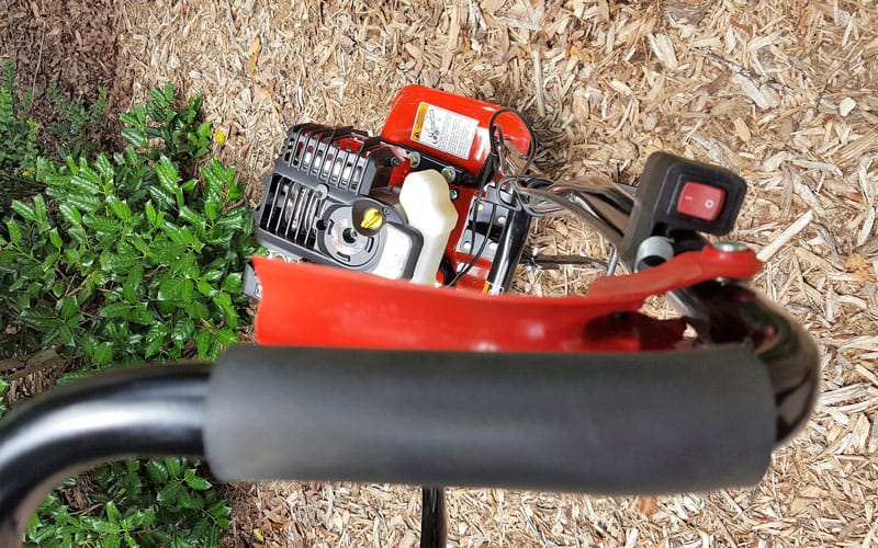 troy bilt cultivator on / off switch