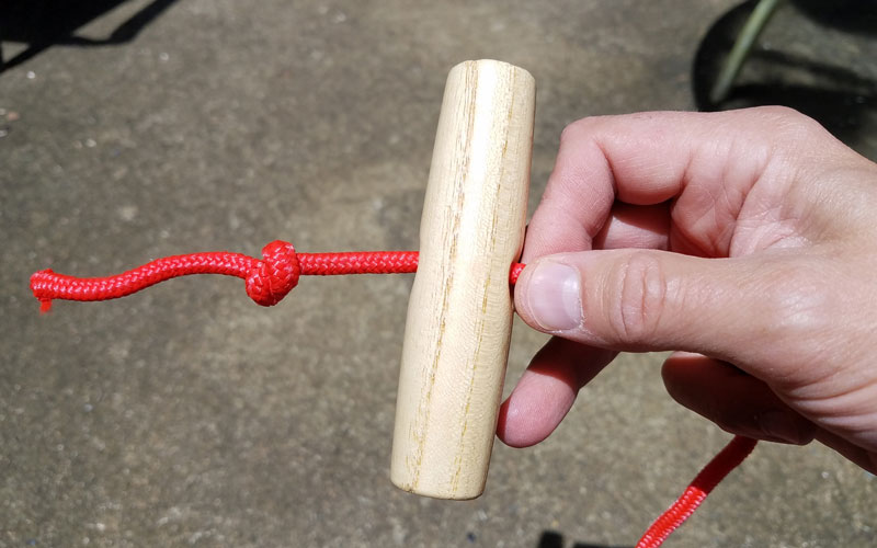 Corona wooden toggle handle