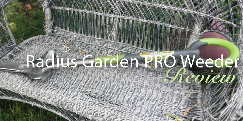 Red Radius Garden 20511 PRO Ergonomic Stainless Steel Weeder 
