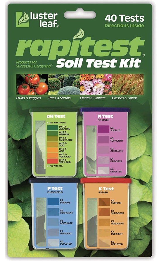 box of soil pH testers
