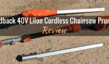 Redback 40V Lithium Ion Cordless Pole Chainsaw (106070): Product Review