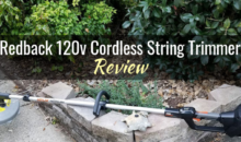 Redback 120vRX Lithium-Ion Cordless String Trimmer: Product Review