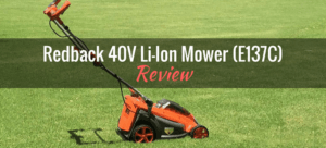 Redback 40V Lithium Ion Mower E137C
