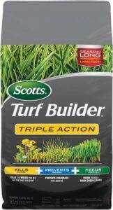 Scotts Turf Builder Triple Action, Weed Killer and Preventer Plus Lawn Fertilizer