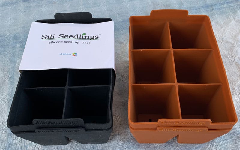 packaging on Sili-Seedlings seed starting trays