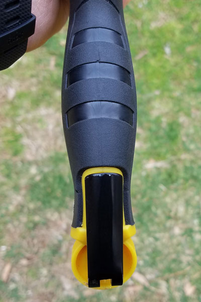 Stanley FATMAX bow saw back end of the blade