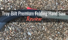 Troy-Bilt Premium Folding Hand Saw (RE-K): Product Review