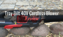 Troy-Bilt 40V Cordless Blower (TB4300): Product Review