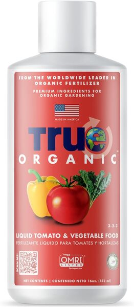 True Organic Tomato and Vegetable Liquid Fertilizer