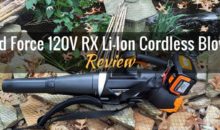 Yard Force 120V RX Lithium-Ion Cordless Blower: Product Review