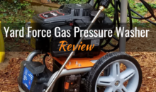 Yard Force Gas Pressure Washer (YF3100ES-R): Product Review
