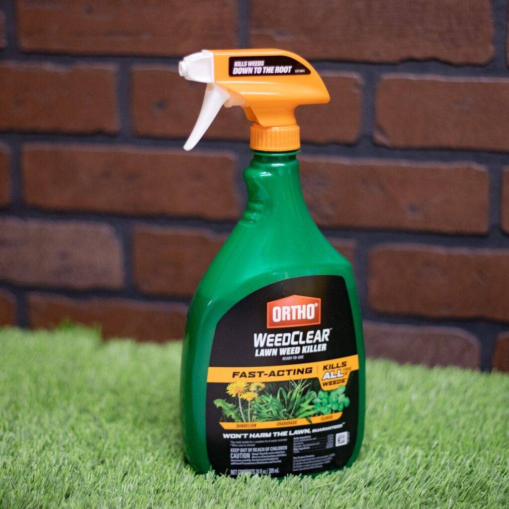 the ortho weed clear lawn weed killer spray