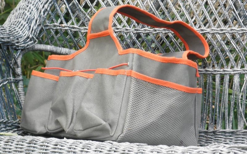 Lots of pockets on Gardener's Tool Tote