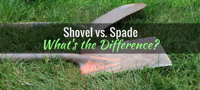 Shovel vs Spade - What's the difference?