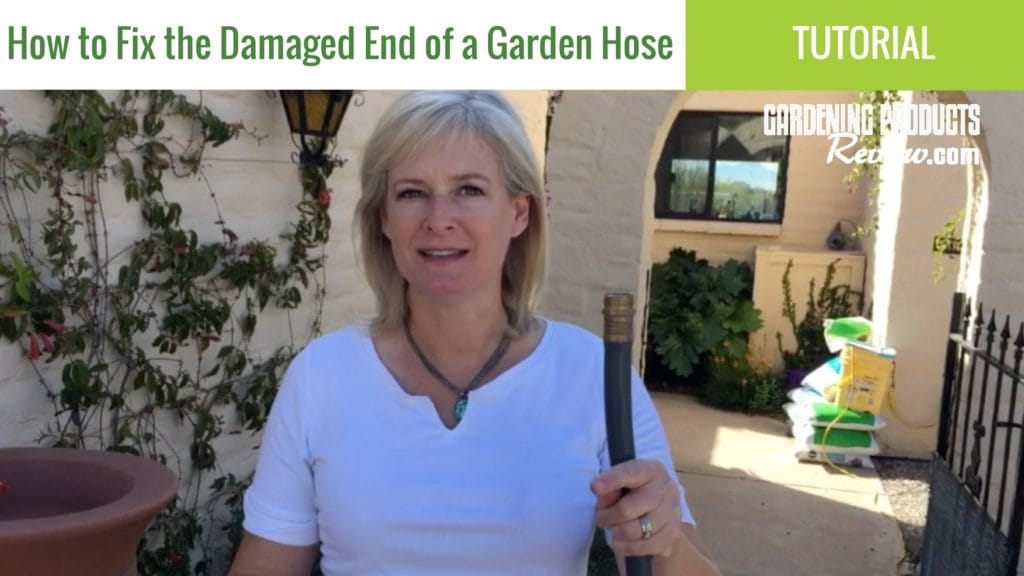 repair damaged end garden hose