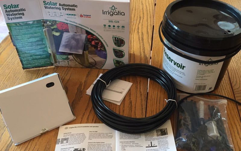 irrigatia solar automatic watering system complete kit