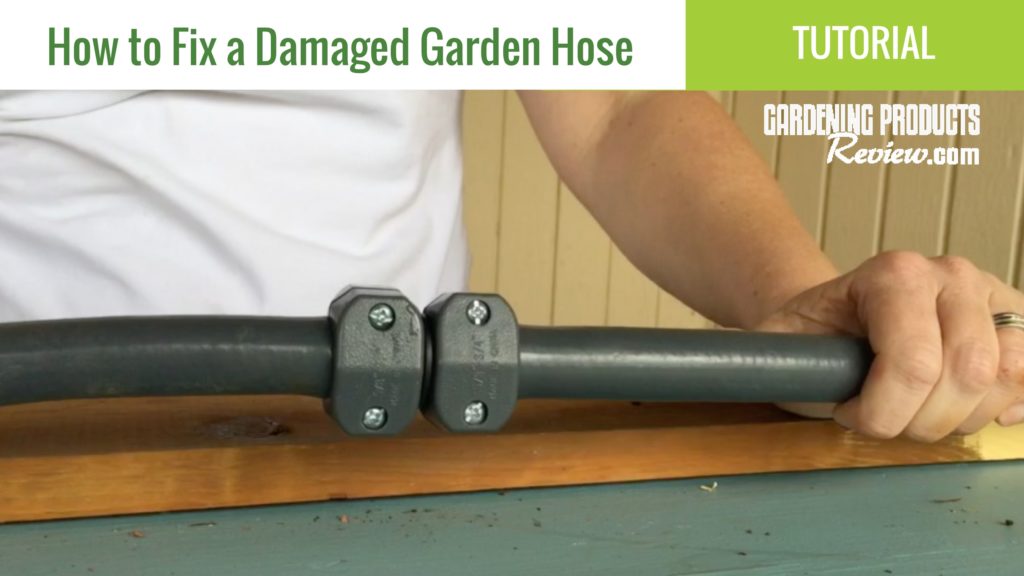 repair damaged garden hose
