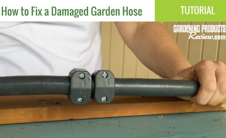repair damaged garden hose