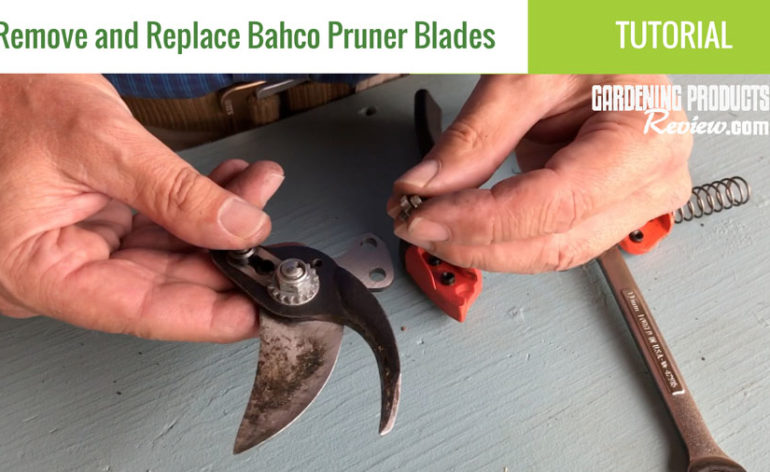 replace bahco pruner blades