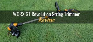 WORX GT Revolution string trimmer review