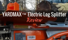 YARDMAX™ Electric Log Splitter: Product Review